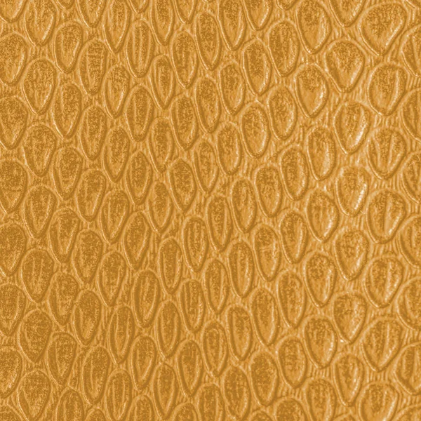 Желтая искусственная кожа змеи — стоковое фото