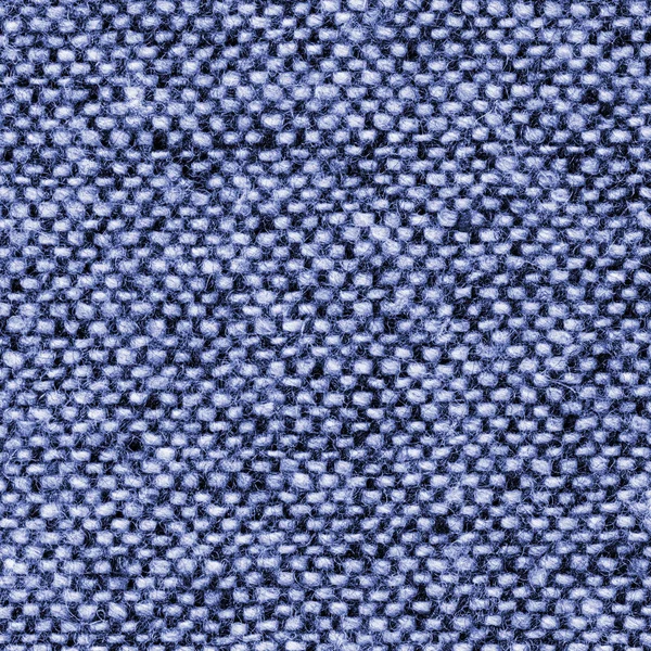 Blue tweed texture closeup as background — Stock Photo, Image