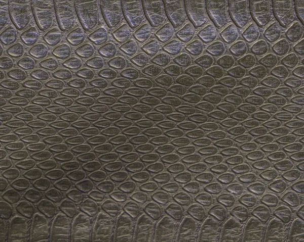 Brown artificial snake skin texture. — Stock Photo, Image