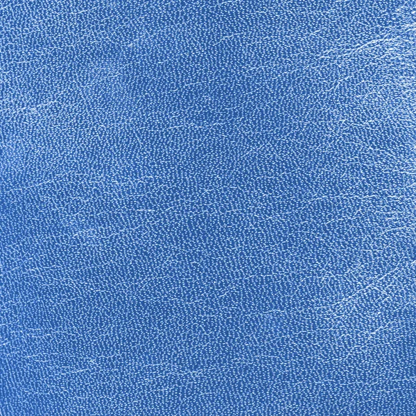 Textura de couro azul claro como fundo — Fotografia de Stock