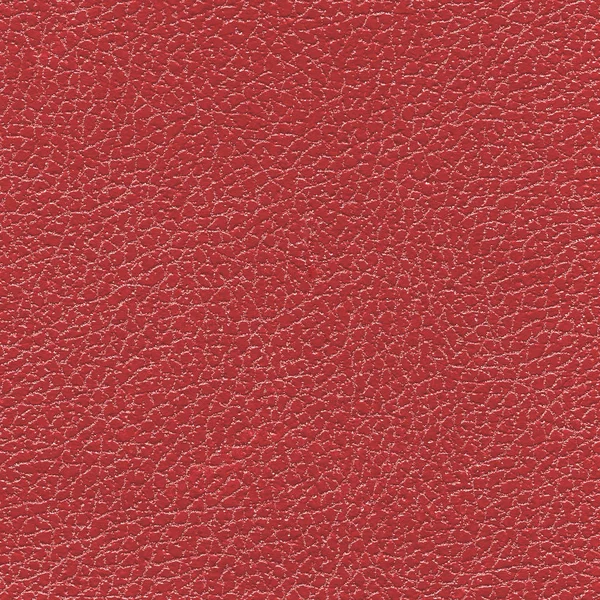 Texture in pelle artificiale rossa come sfondo — Foto Stock