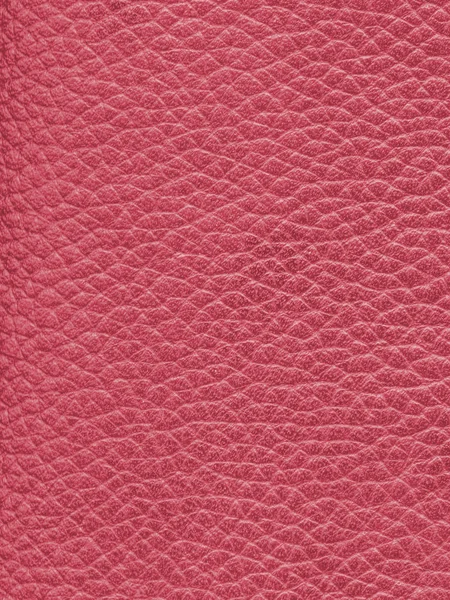Red leather texture as background — Stock Photo, Image