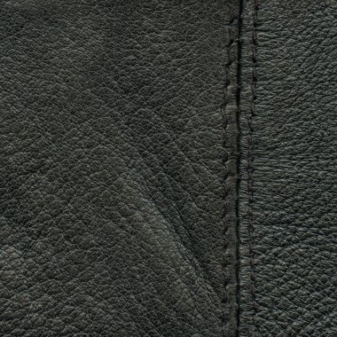 eski deri arka plan bir dikiş ile dekore edilmiştir.