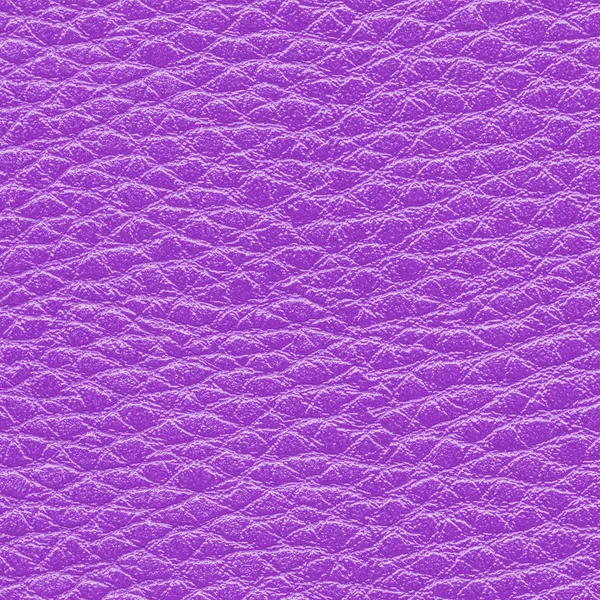 Haute texture détaillée en cuir violet — Photo