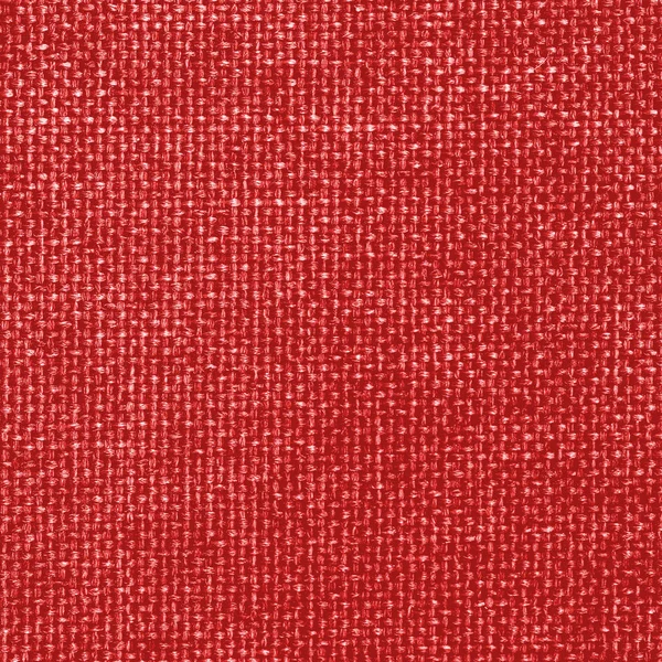 Vermelho fabfic textura closeup. Útil para fundo — Fotografia de Stock