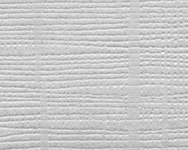 Hög detaljerade vita syntetiska material textur närbild — Stockfoto