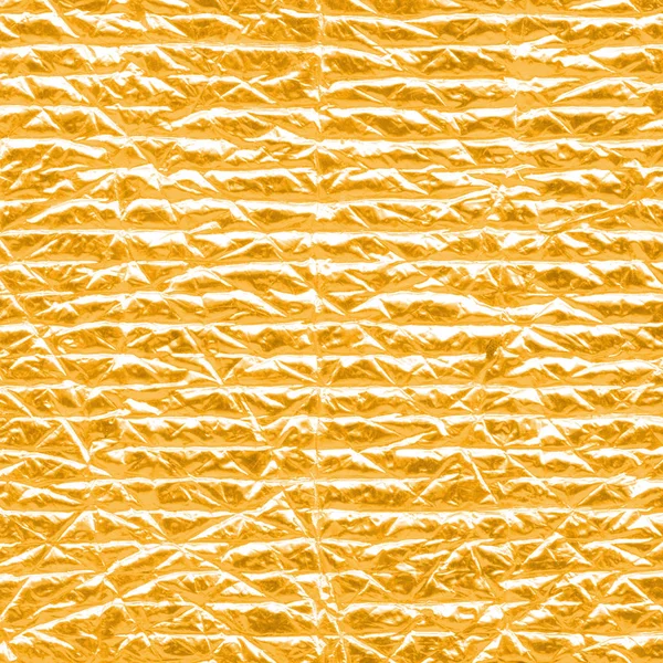 Geel folie textuur als achtergrond geschilderd — Stockfoto