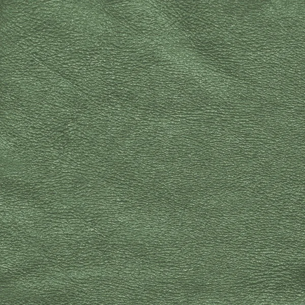 Oude groene leder texture, — Stockfoto