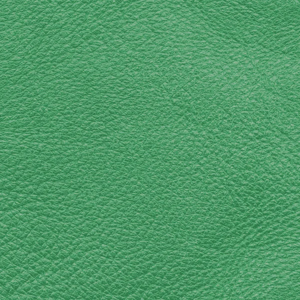 Green leather background — Stock Photo, Image