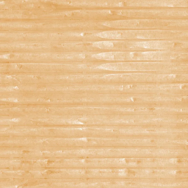 Yellow corrugated packing paper texture — Stock Photo, Image