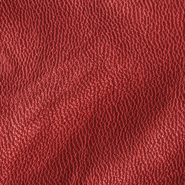 Texture in pelle rossa. Utile per lo sfondo — Foto Stock