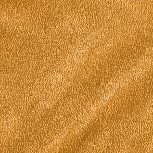Yellow leather texture for design-works — Stock Photo, Image