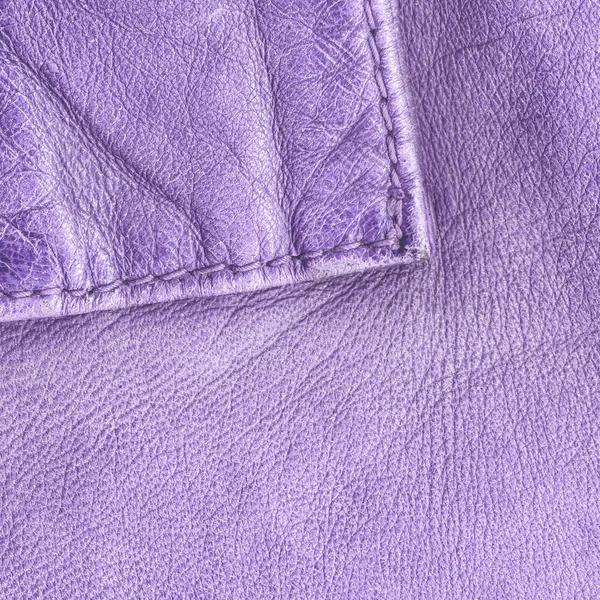 背景としてバイオレット革コートのフラグメント — ストック写真