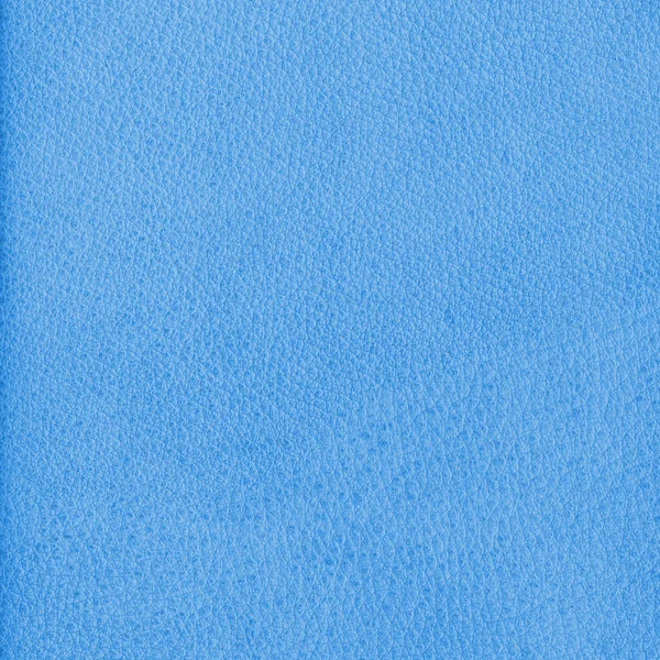 Vieille texture de cuir bleu clair comme fond — Photo