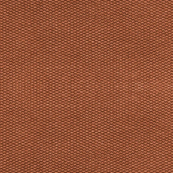 Textura oranžovo hnědá hrubá látka closeup — Stock fotografie