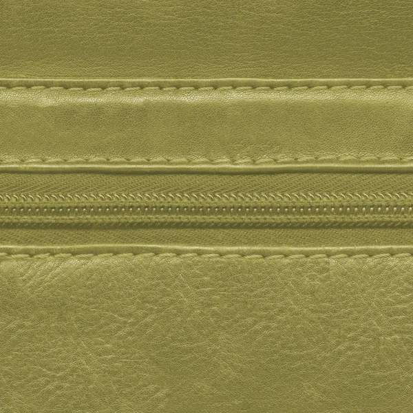 Fundo de couro amarelo-verde — Fotografia de Stock