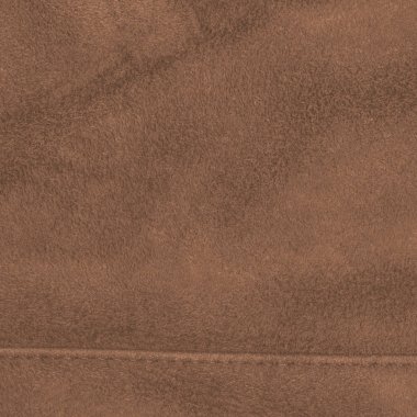 kahverengi yapay kürk doku, dikiş