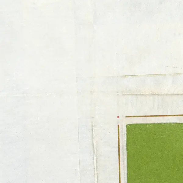 Fundo com base na textura do papel, quadrado verde — Fotografia de Stock