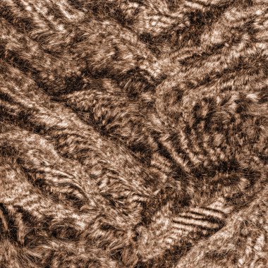 kahverengi doğal kürk doku. Arka plan olarak yararlı 