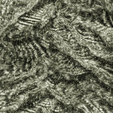 Yeşil doğal kürk doku boyalı