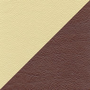 Deri arka plan iki farklı renkler ve dokular   
