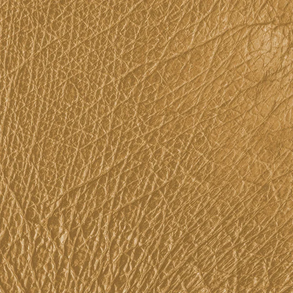 Viejo arrugado textura de cuero amarillo como fondo — Foto de Stock