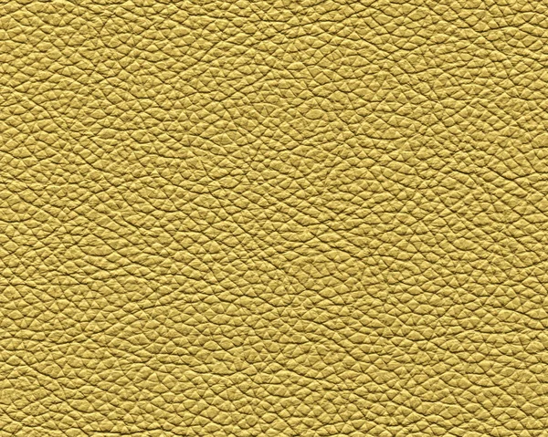 Texture de cuir jaune comme fond pour la conception-travaux — Photo