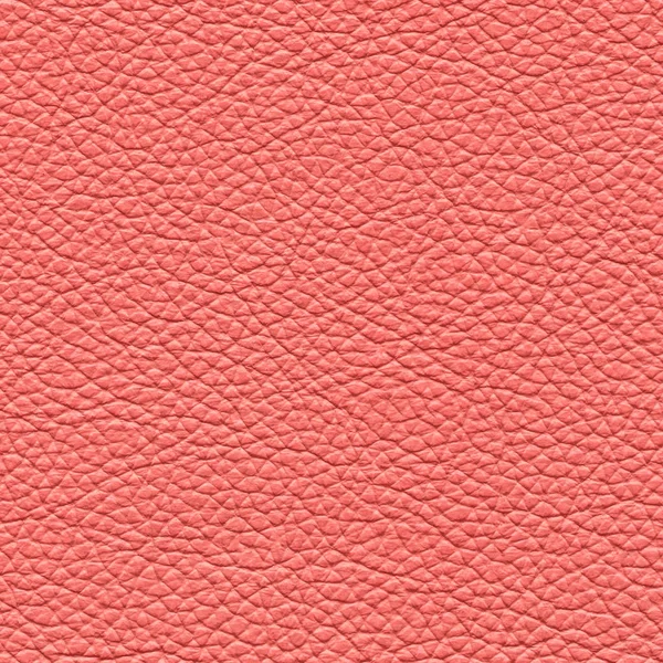 Textura de couro vermelho close-up como fundo — Fotografia de Stock