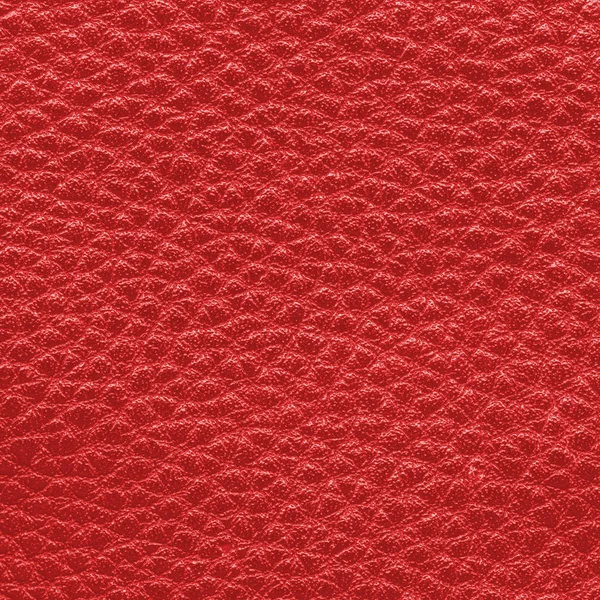 Textura de couro vermelho, útil para o fundo — Fotografia de Stock