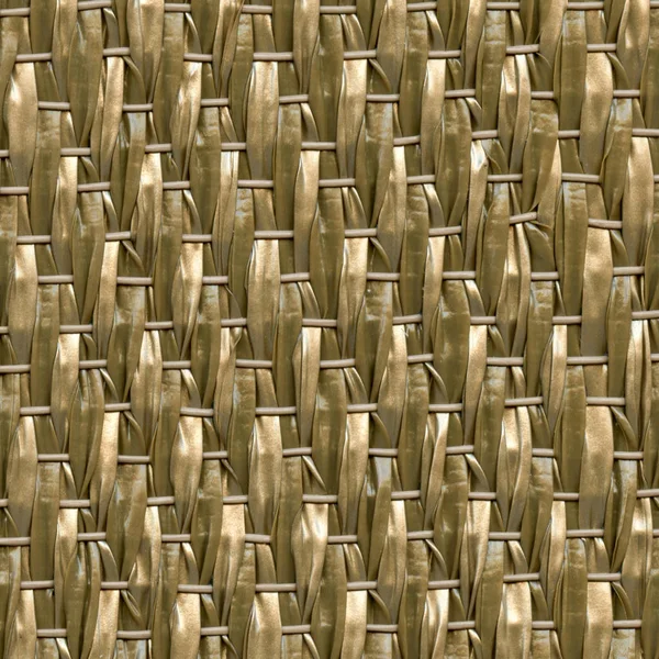 Hoog gedetailleerde textuur van gele synthetisch tapijt — Stockfoto