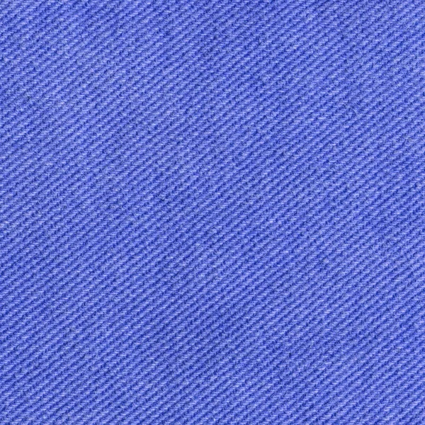 Haute texture détaillée de tissu bleu — Photo