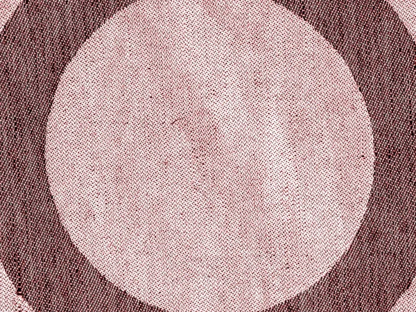 Brązowy tkanina tło zdobione z kręgu — Zdjęcie stockowe