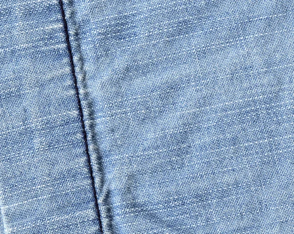 Blue denim texture — Stock Photo, Image