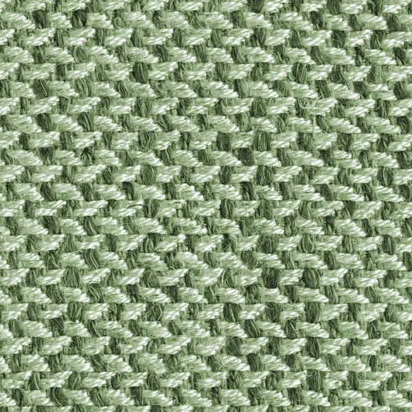 Vert texture texile haute détaillée — Photo