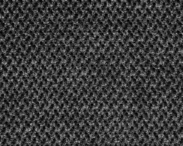 Textuur van zwarte synthetische vloerbedekking — Stockfoto