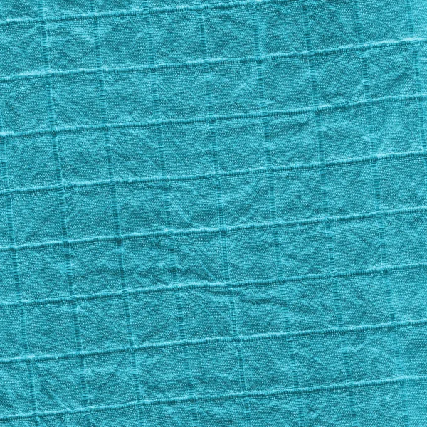 Texture tessile a quadretti blu. Utile come sfondo — Foto Stock