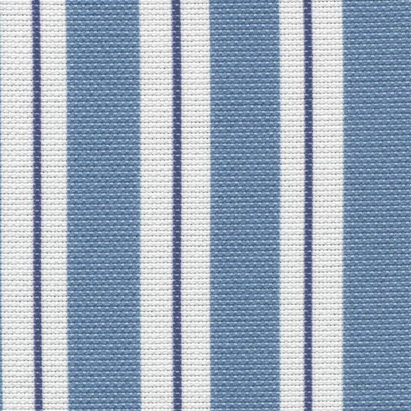 Blue-white striped fabric background — Stock Photo, Image