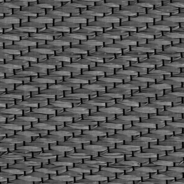 Textura de revestimento de vime cinza. Útil como fundo — Fotografia de Stock