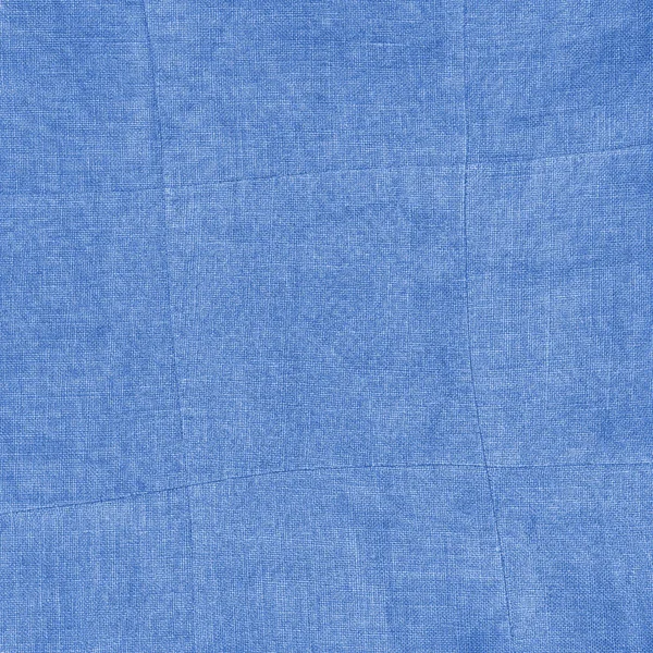 Painted blue fragment of sackcloth bag — Stock Photo, Image