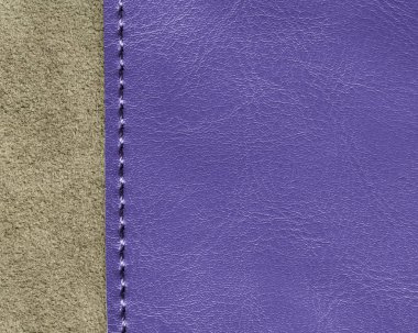 iki arka plan birlikte deri adet dikişli