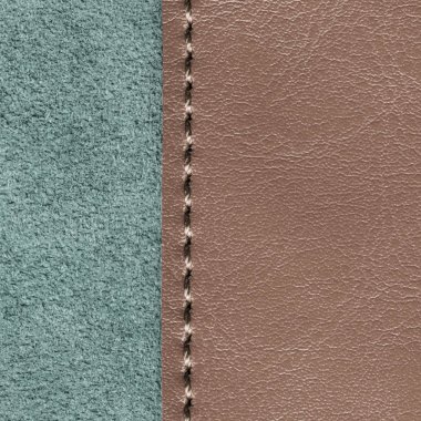 iki arka plan birlikte deri adet dikişli 