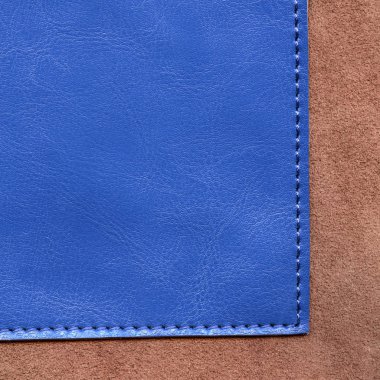 iki arka plan birlikte deri adet dikişli