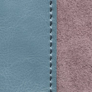 iki arka plan birlikte deri adet dikişli 