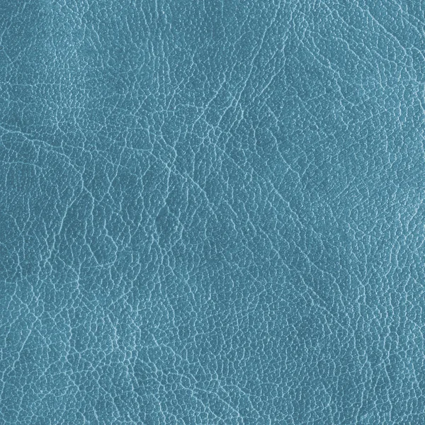 Leder texture blauw als achtergrond voor ontwerp-werken — Stockfoto