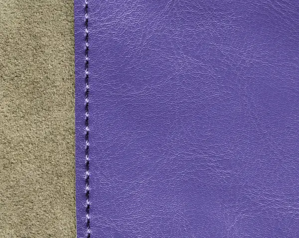 iki arka plan birlikte deri adet dikişli