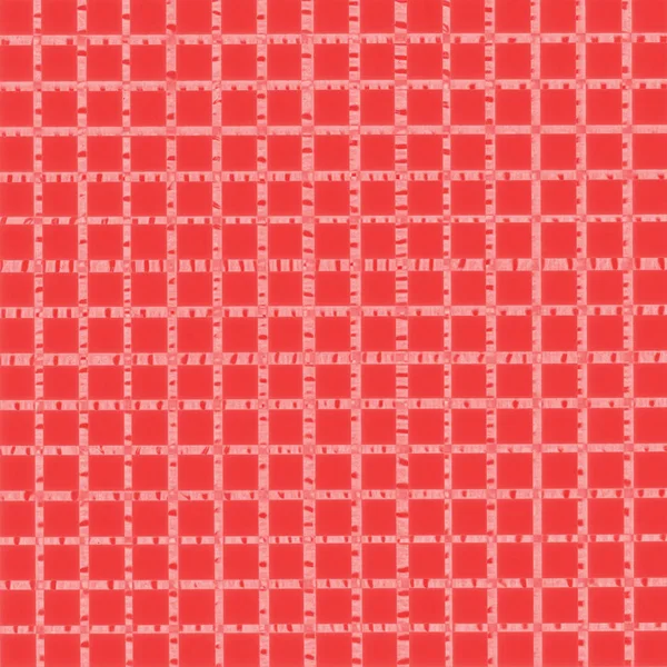 デザイン作品の赤の市松模様の背景 — ストック写真