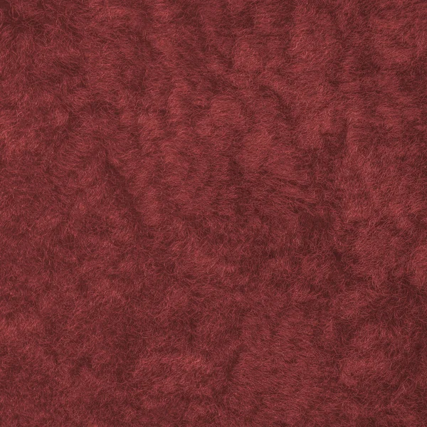 Painted red natural fur texture as background — Stock Photo, Image