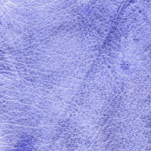 Textura de couro azul desgastado alta detalhada — Fotografia de Stock