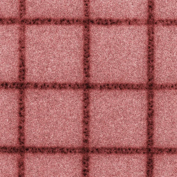 Red checkered flooring texture as background — Stock Photo, Image