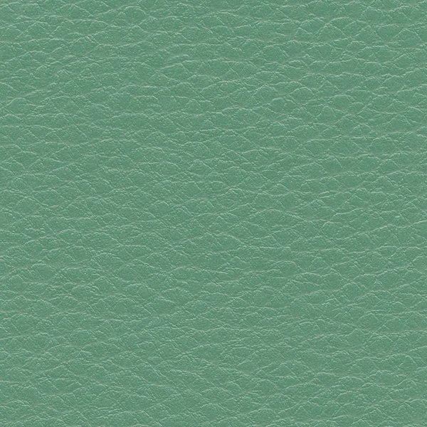Textura de cuero artificial verde como fondo —  Fotos de Stock